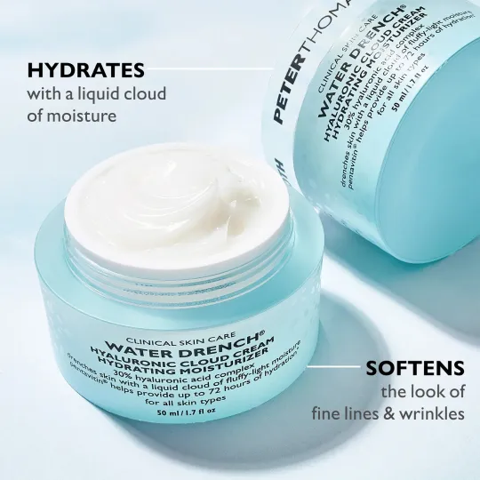 Peter Thomas Roth Water Drench Hyaluronic Cloud Cream Hydrating Moisturizer (50ml)